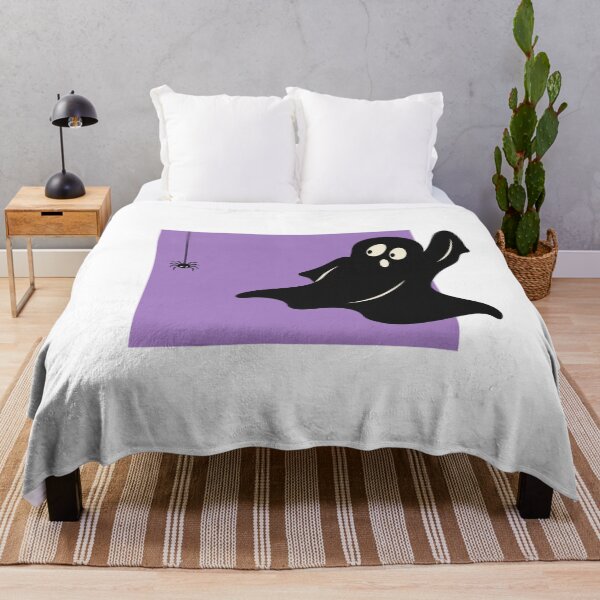 Item preview, Ghost frightened by a tiny spider designed and sold by Lazenco.
