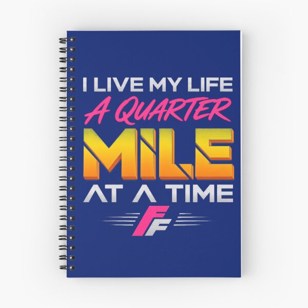 Item preview, I Live My Life A Quarter Mile At A Time Racing Quote designed and sold by davereynold.