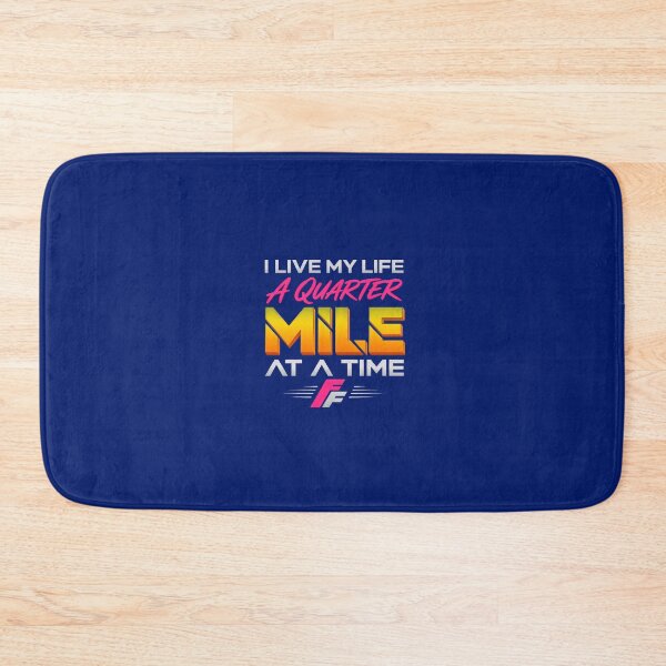 Item preview, I Live My Life A Quarter Mile At A Time Racing Quote designed and sold by davereynold.
