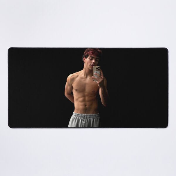 Item preview, Malachi Barton Hot Gym Mirror Pic Selfie | Red Hair | Shirtless  2026 New | T shirt Poster Stickers Hoodie Pillow etc designed and sold by TeenLake.