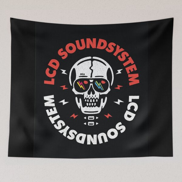 Artikelvorschau, LCD SoundSystem Original Custom Vintage Musikposter Wandkunst T-Shirt Design entworfen und verkauft von Cool Robot Bro..