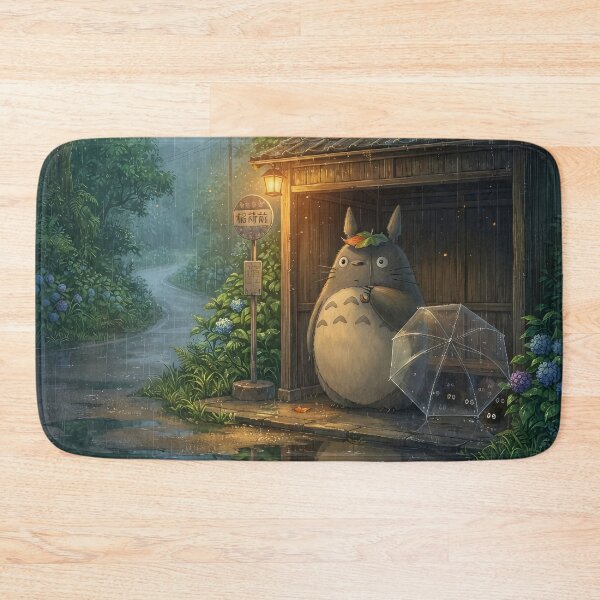 Artikelvorschau, Totoro an der Bushaltestelle entworfen und verkauft von COFFEEWITHARTS.