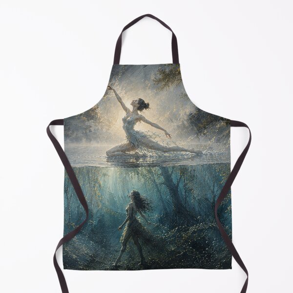 Item preview, Surreal Ballet Fantasy – The Dancer Between Worlds designed and sold by TrueWoven Studio.