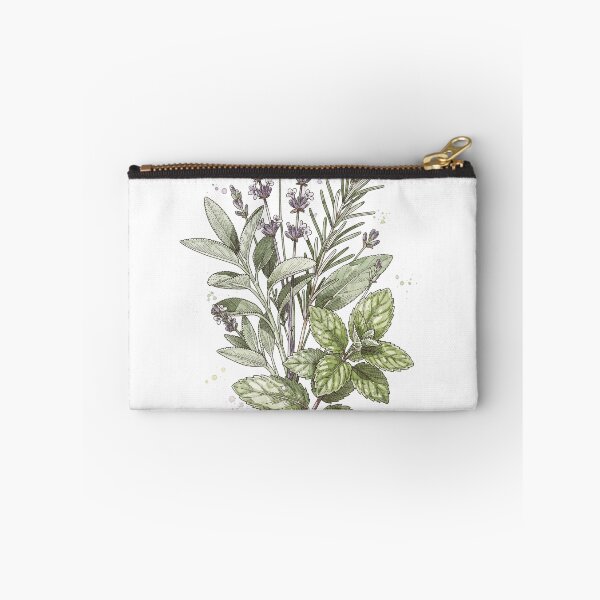 Item preview, Vintage Wild Herbs Botanical Watercolor Art designed and sold by PepolArt.