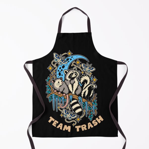 Item preview, Night Trash Panda Crew Crescent Moon Team Trash designed and sold by Bawek85Designs.