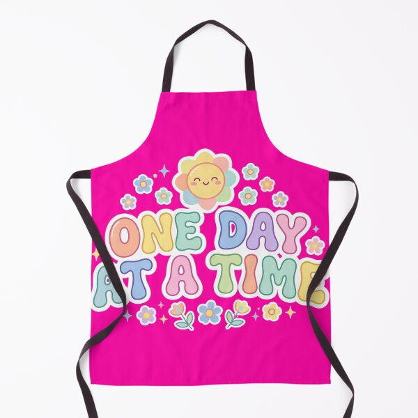 Item preview, One Day At A Time Pastel Positivity Art designed and sold by the wellness script.
