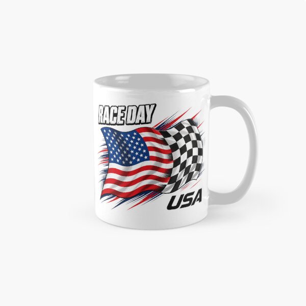 Item preview, Race Day USA Checkered Flag American Speedway Motorsport designed and sold by davereynold.