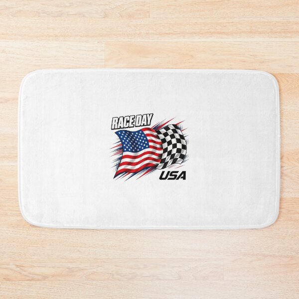 Item preview, Race Day USA Checkered Flag American Speedway Motorsport designed and sold by davereynold.