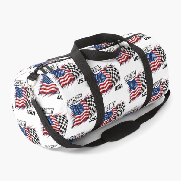 Artikelvorschau, Renntag USA Zielflagge Amerikanische Rennstrecke Motorsport entworfen und verkauft von davereynold.
