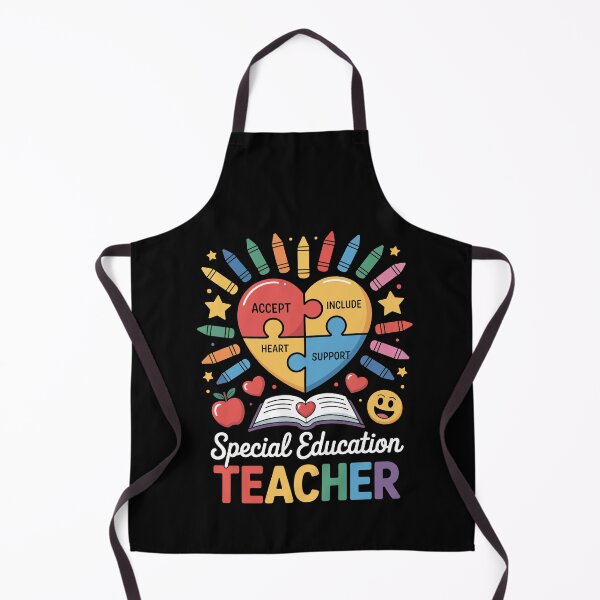 Item preview, Special Education Teacher – SPED Inclusion Puzzle Heart Art designed and sold by jkrphoto.