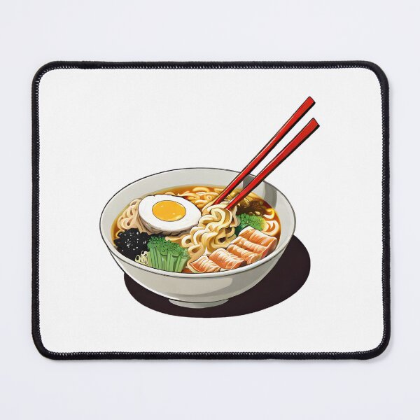 Item preview, Ramen Lover Gift - Illustrated Ramen Noodle Bowl designed and sold by Jackson-Will.