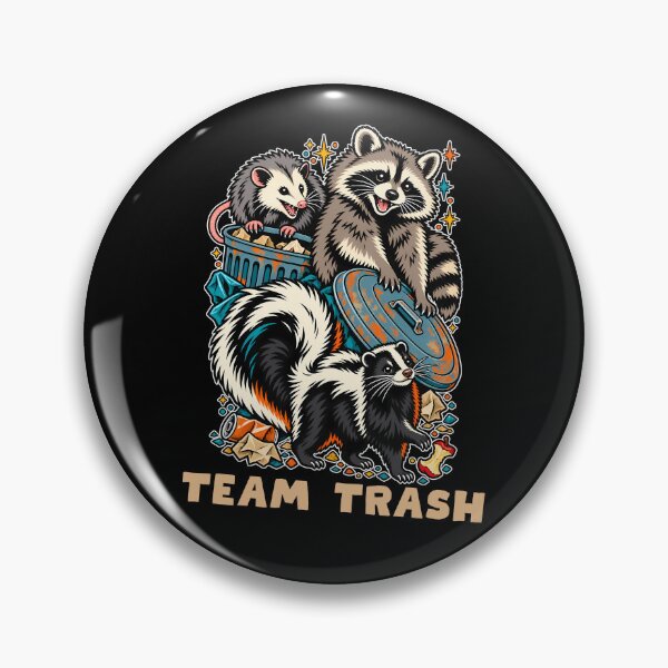 Item preview, Night Trash Panda Crew Funny Trash Team designed and sold by Bawek85Designs.