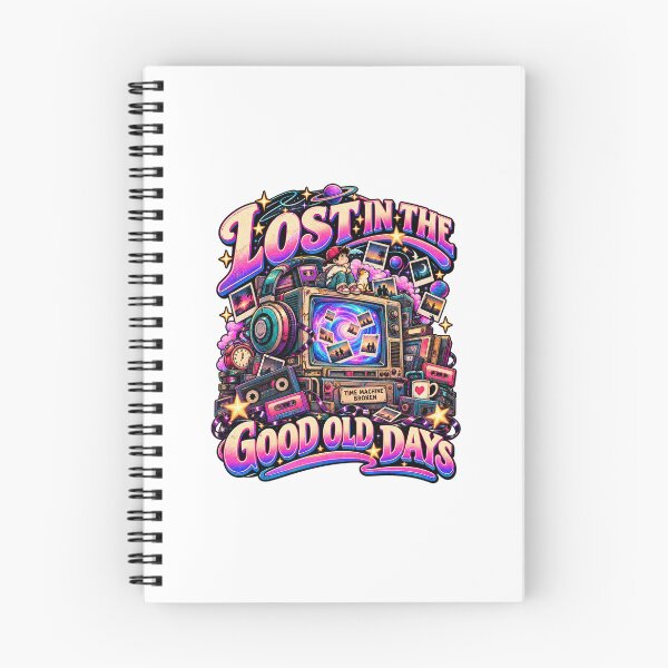 Item preview, Lost in the Good Old Days – Retro Time Machine Nostalgia designed and sold by NarpLTD.