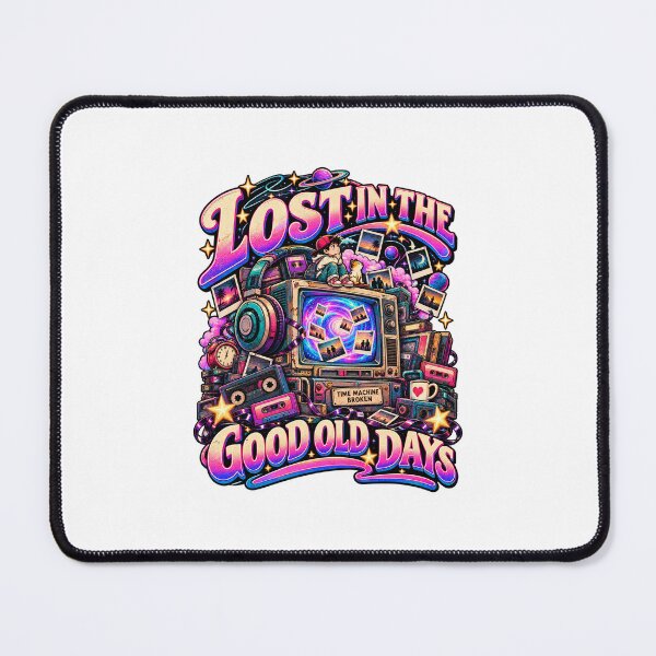 Item preview, Lost in the Good Old Days – Retro Time Machine Nostalgia designed and sold by NarpLTD.