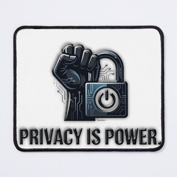 Item preview, QUOTE. PRIVACY IS POWER designed and sold by AadiShaktiAura.