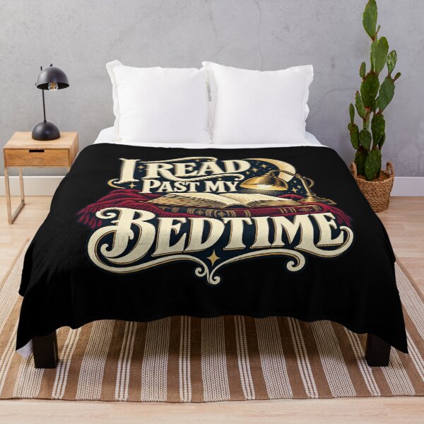Item preview, I Read Past My Bedtime designed and sold by Good Mood Foundry.