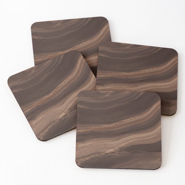 Item preview, Dark Chocolate Marble with Copper Veins designed and sold by Carcasion.