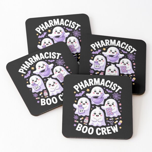 Item preview, Pharmacist Boo Crew – Cute Ghost Pharmacy Halloween Art designed and sold by jkrphoto.