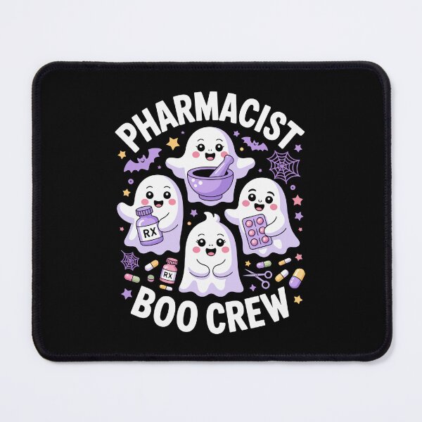 Item preview, Pharmacist Boo Crew – Cute Ghost Pharmacy Halloween Art designed and sold by jkrphoto.