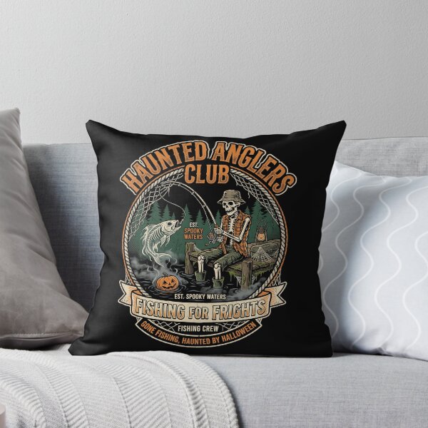 Item preview, Halloween Fishing Haunted Angler Fishing Crew designed and sold by Trendsecne.
