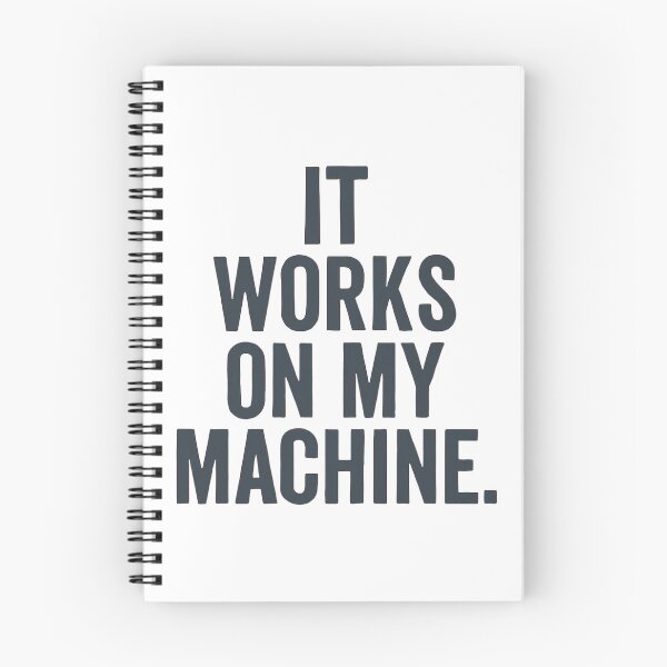 Item preview, It Works On My Machine - Funny Programmer Gift designed and sold by Jackson-Will.