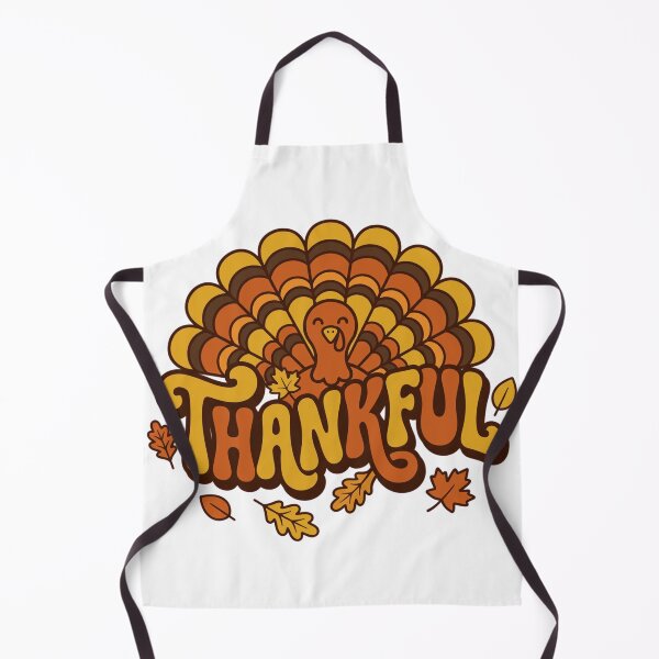 Item preview, Thankful Retro Groovy Turkey Thanksgiving Autumn Leaves designed and sold by Makelya.