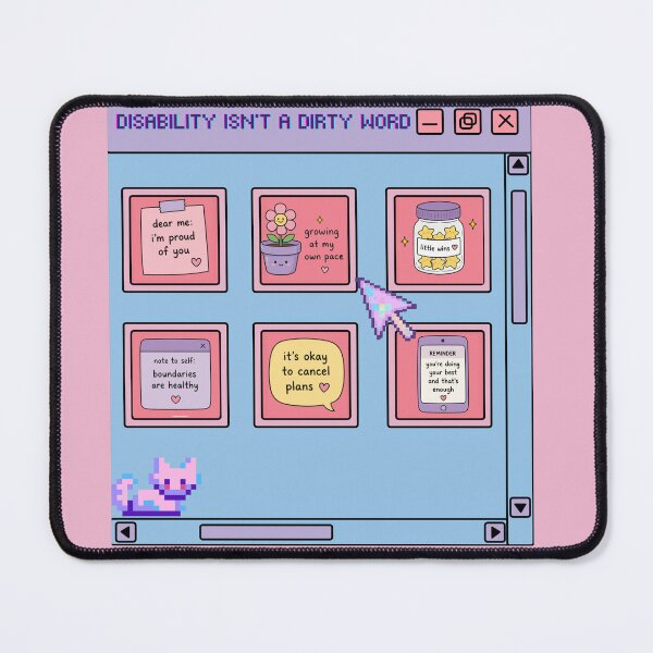 Item preview, Disability isn't a dirty word designed and sold by ExcessiveSarcasmCo..