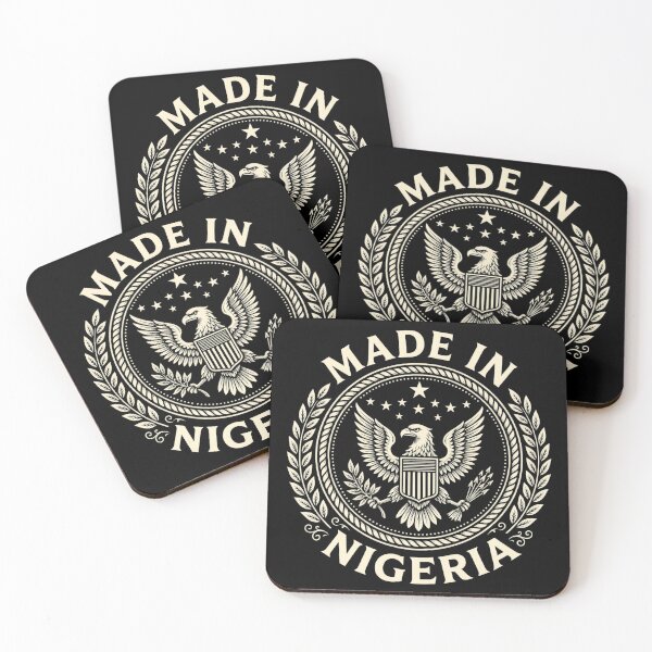 Aperçu de l'œuvre Made in Nigeria - Eagle Heritage Emblem créée et vendue par Lucid Dream Pixel.