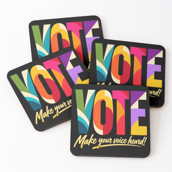 Item preview, VOICE Make Your Voice Heard Colorful Inspirational Empowerment designed and sold by Trendably.