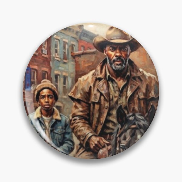 Item preview, Concrete Cowboy Western Drama Fine Art Tribute designed and sold by Art's Diner.