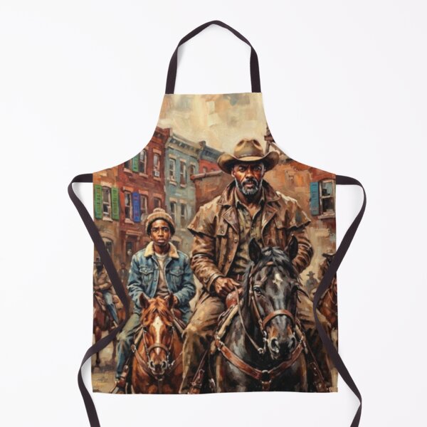 Item preview, Concrete Cowboy Western Drama Fine Art Tribute designed and sold by Art's Diner.