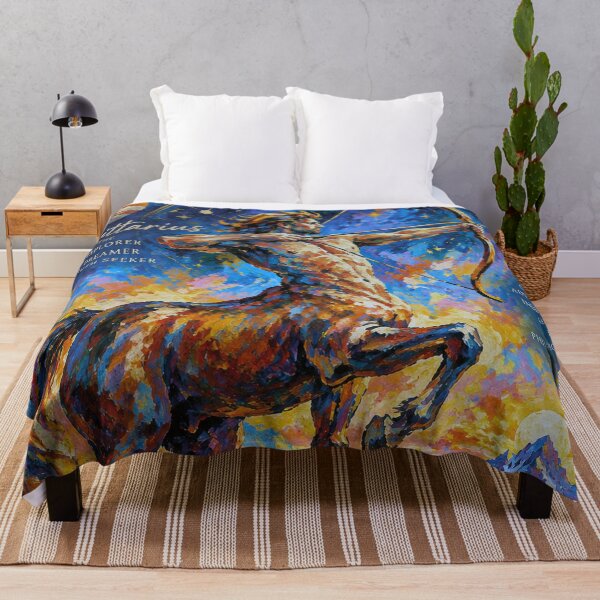Item preview, Sagittarius Zodiac Painting – Celestial Astrology Artwork designed and sold by GalleryKauffeld.