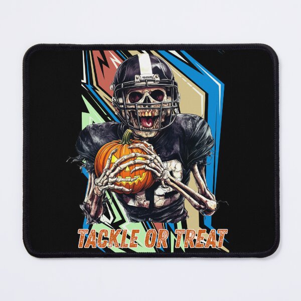Item preview, Funny Skeleton Playing American Football Halloween designed and sold by Szpaku desart .