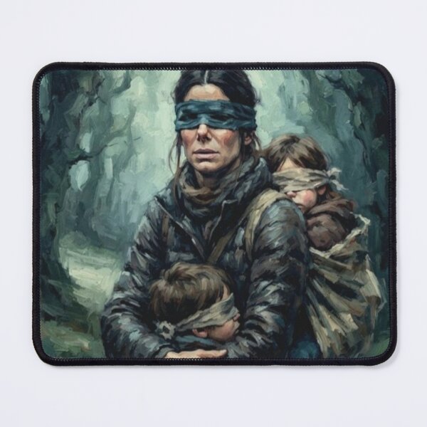 Item preview, Bird Box Sci-Fi Horror Fine Art Tribute designed and sold by Art's Diner.