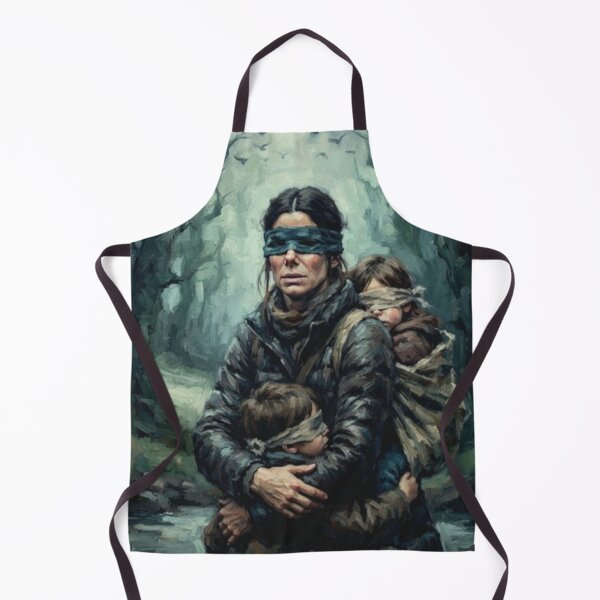 Item preview, Bird Box Sci-Fi Horror Fine Art Tribute designed and sold by Art's Diner.