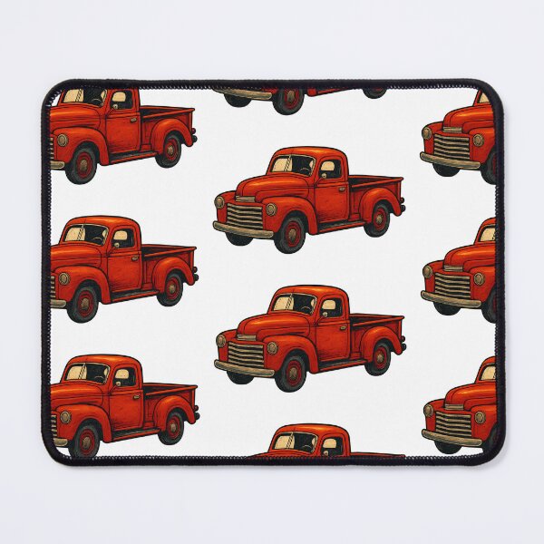 Item preview, Truck Love - The Red One designed and sold by Mórtimer Art®.