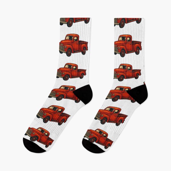 Item preview, Truck Love - The Red One designed and sold by Mórtimer Art®.
