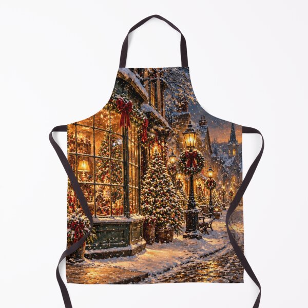 Item preview, Victorian Christmas Village Snowy Holiday Street designed and sold by GSizzle1.