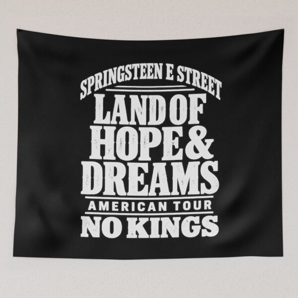Item preview, Springsteen Land of Hope and Dreams No Kings American Tour designed and sold by choudane.