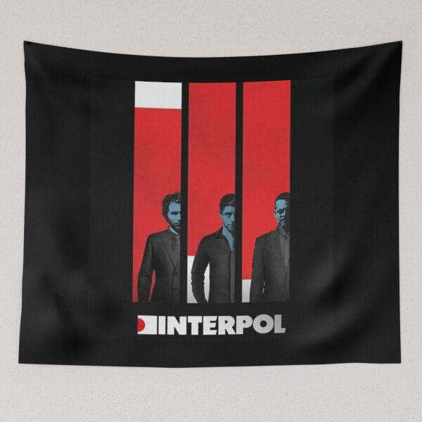 Item preview, Interpol Original Custom Vintage Music Poster Wall Art Tee Shirt Design designed and sold by Cool Robot Bro..