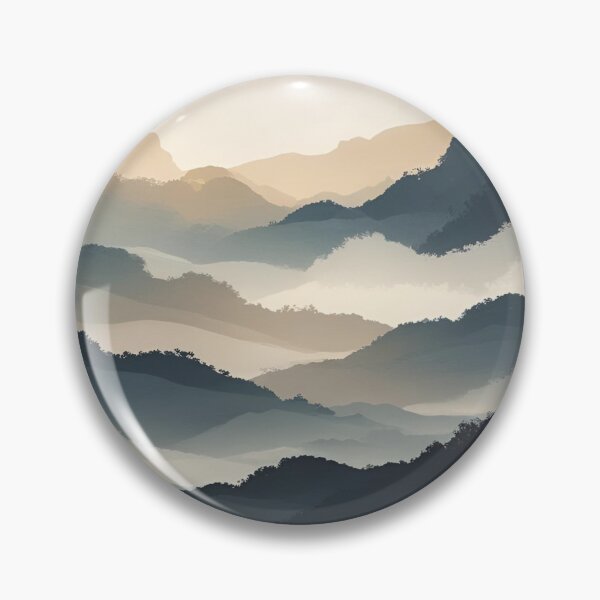 Item preview, Foggy Mountains designed and sold by Mórtimer Art®.