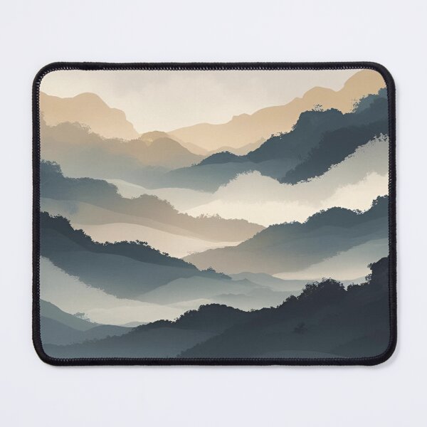 Item preview, Foggy Mountains designed and sold by Mórtimer Art®.