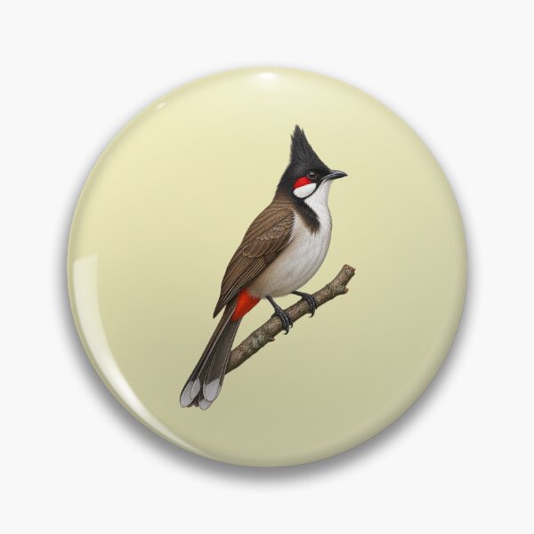 Item preview, Red-whiskered Bulbul designed and sold by RAMIRELLI.