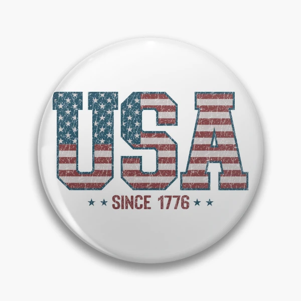 Retro USA 1776 | America 4th of July Collection | Vintage Patriotic Apparel & Accessories — Pin by BiMood