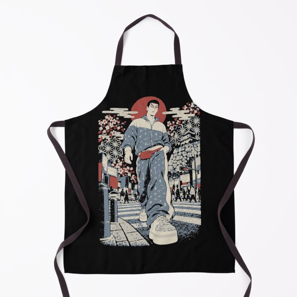Item preview, ukiyo-e platform skater woodblock street figure retro designed and sold by WAVE-JP.