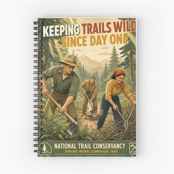 Item preview, National Trail Conservation Volunteer Campaign designed and sold by JC Art Creations.