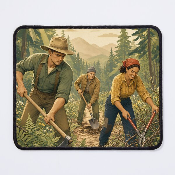 Item preview, National Trail Conservation Volunteer Campaign designed and sold by JC Art Creations.