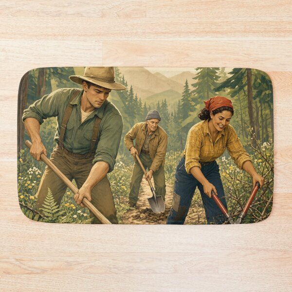 Item preview, National Trail Conservation Volunteer Campaign designed and sold by JC Art Creations.