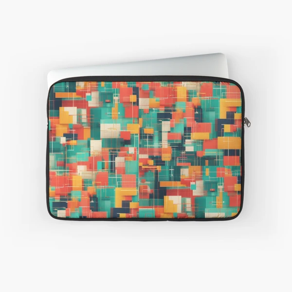 Modern Geometric Patterns - Stylish Designs for Apparel and Accessories — Laptop Sleeve by BiMood