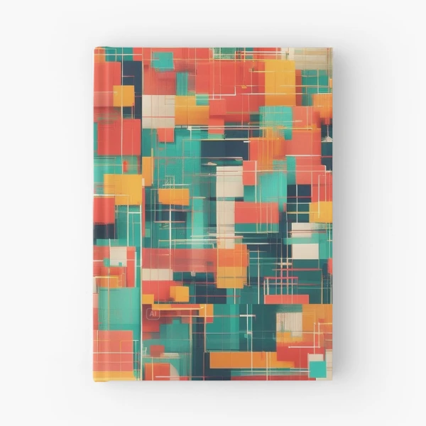 Modern Geometric Patterns - Stylish Designs for Apparel and Accessories — Spiral Notebook by BiMood